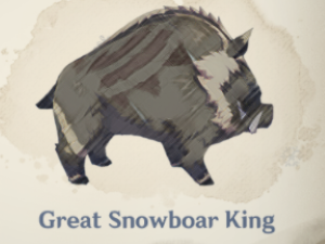 Great Snow Boar King